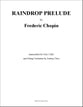 Raindrop Prelude Orchestra sheet music cover